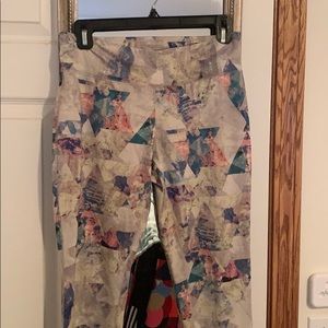 Full length printed Mossimo supply company legging